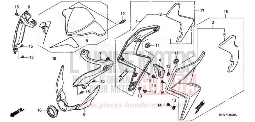 CAPOT CB1000RAC de 2012